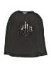 Bonpoint Black Long Sleeve T-Shirt Size 10 - photo 1