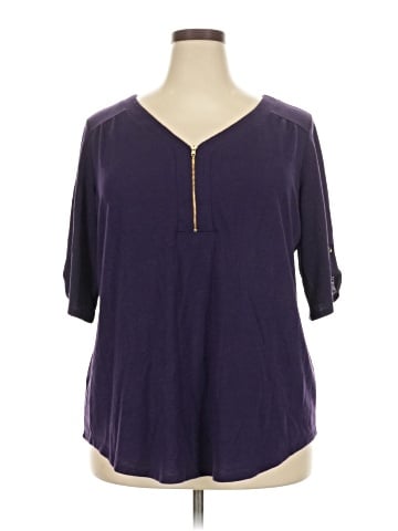 Perseption Concept 3/4 Sleeve Blouse (view 1)