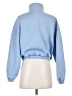 Shein 100% Polyester Blue Sweatshirt Size S - photo 2