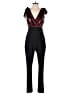 Harlyn Metallic Black Jumpsuit Size M - photo 1