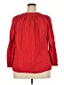 Old Navy Red 3/4 Sleeve Blouse Size XL - photo 2