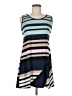 MSK Stripes Blue Casual Dress Size M (estimated) - photo 1