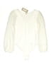 wasabi + mint Ivory Long Sleeve Blouse Size M - photo 1