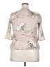 Assorted Brands 100% Polyester Ivory 3/4 Sleeve Blouse Size XXL - photo 2