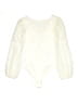 wasabi + mint Ivory Long Sleeve Blouse Size M - photo 2