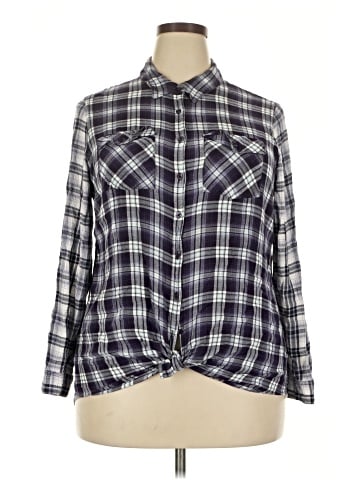 Cato Long Sleeve Button-Down Shirt (view 1)