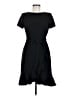 Calvin Klein Solid Black Casual Dress Size 8 (petite) - photo 1