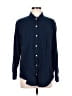 Universal Thread 100% Cotton Blue Long Sleeve Button-Down Shirt Size M - photo 1