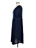 Bombom Solid Blue Casual Dress Size M (estimated) - photo 5