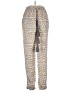 H&M Conscious 100% Polyester Animal Print Gold Casual Pants Size 8 - photo 1