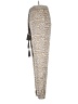 H&M Conscious 100% Polyester Animal Print Gold Casual Pants Size 8 - photo 5