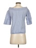 Etam Weekend Blue 3/4 Sleeve Blouse Size EU 34 / US 4 - photo 2