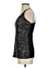 INC International Concepts Silver Sleeveless Top Size S - photo 5