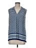 Max Studio Blue Sleeveless Blouse Size M - photo 1