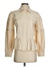 Fab'rik Ivory Long Sleeve Blouse Size S - photo 1