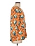 Crosby Orange 3/4 Sleeve Blouse Size L (estimated) - photo 4