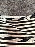Unbranded Stripes Black Casual Dress Size M (estimated) - photo 7