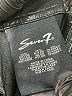 Seven7 100% Spandex Metallic Black Casual Pants Size 12 - photo 6