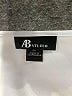 AB Studio 100% Polyester White Sleeveless Blouse Size XL - photo 7