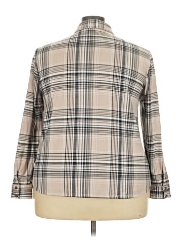 No Comment Long Sleeve Button-Down Shirt (view 2)