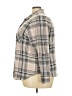 No Comment Plaid Tan Long Sleeve Button-Down Shirt Size 3X - photo 5