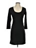 Xhilaration Solid Black Casual Dress Size S - photo 1