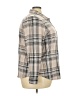 No Comment Plaid Tan Long Sleeve Button-Down Shirt Size 3X - photo 4