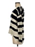 Quinn 100% Acrylic Stripes Black Pullover Sweater Size M - photo 5
