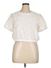 MICHAEL Michael Kors Ivory Short Sleeve Top Size XL - photo 1
