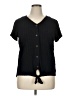 Weatherproof Black Short Sleeve Henley Size XL - photo 1