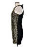 Olive Tree 100% Polyester Metallic Gold Cocktail Dress Size M - photo 5