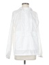 Lands' End 100% Polyester White Zip Up Hoodie Size M - photo 1