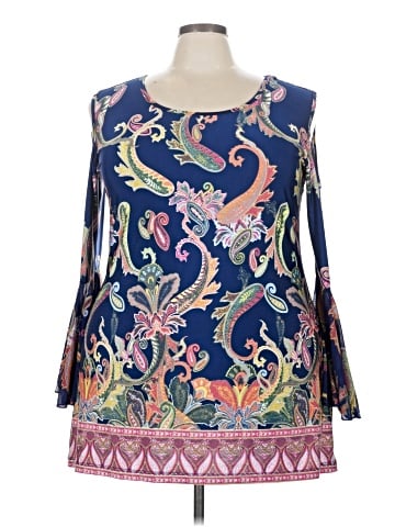 La Vanya Long Sleeve Blouse (view 1)