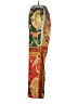 Shein 100% Polyester Paisley Gold Casual Pants Size XS - photo 5