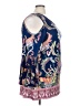 La Vanya Paisley Blue Long Sleeve Blouse Size 3X - photo 4