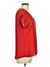 My Michelle 100% Polyester Red Short Sleeve Blouse Size L - photo 4