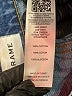 FRAME 100% Cotton Blue Jeans Size 24 waist - photo 8