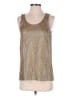 Michael Kors Gold Sleeveless Top Size S - photo 1