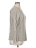 Automet Metallic Silver Pullover Sweater Size XL - photo 4