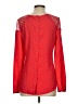 Dalia Collection 100% Polyester Red Long Sleeve Top Size XS - photo 2