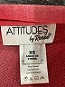 Attitudes by Renee 100% Rayon Red Kimono Size XS - photo 7