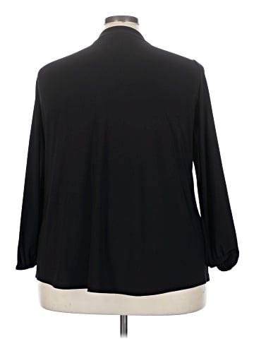 Dennis by Dennis Basso Long Sleeve Top (view 2)