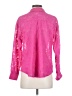 Ruby Rd. 100% Polyester Paisley Pink Long Sleeve Blouse Size M (petite) - photo 2