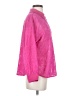 Ruby Rd. 100% Polyester Paisley Pink Long Sleeve Blouse Size M (petite) - photo 4