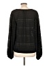 Entro 100% Polyester Black Long Sleeve Top Size L - photo 2