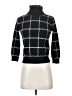 Madeleine Thompson 100% Cashmere Checkered-gingham Black Cashmere Pullover Sweater Size S - photo 1