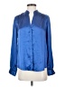 L'Agence Blue Long Sleeve Blouse Size XS (0) - photo 1