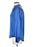 L'Agence Blue Long Sleeve Blouse Size XS (0) - photo 5