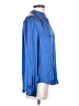 L'Agence Blue Long Sleeve Blouse Size XS (0) - photo 4