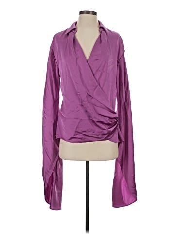 SIMKHAI Long Sleeve Blouse (view 1)